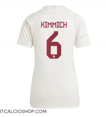 Bayern Munich Joshua Kimmich #6 Terza Maglia Femmina 2023-24 Manica Corta